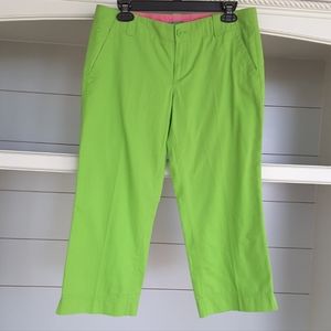 Lilly Pulitzer Lime Green Capris